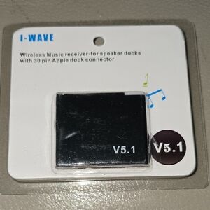 Black Wireless Music Receiver